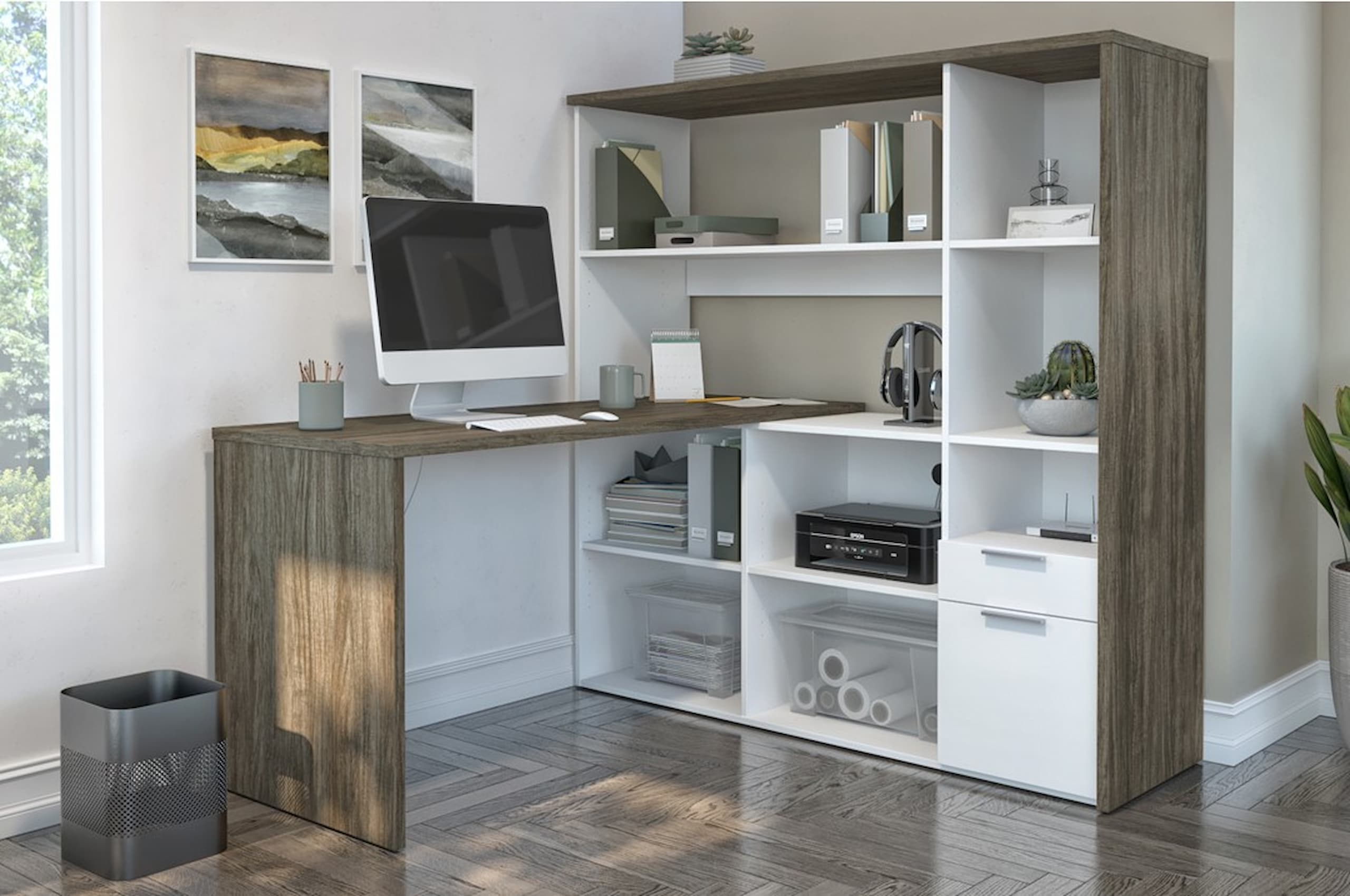 Eight Reasons to Choose a Corner Computer Desk for Your Home Office - Bestar