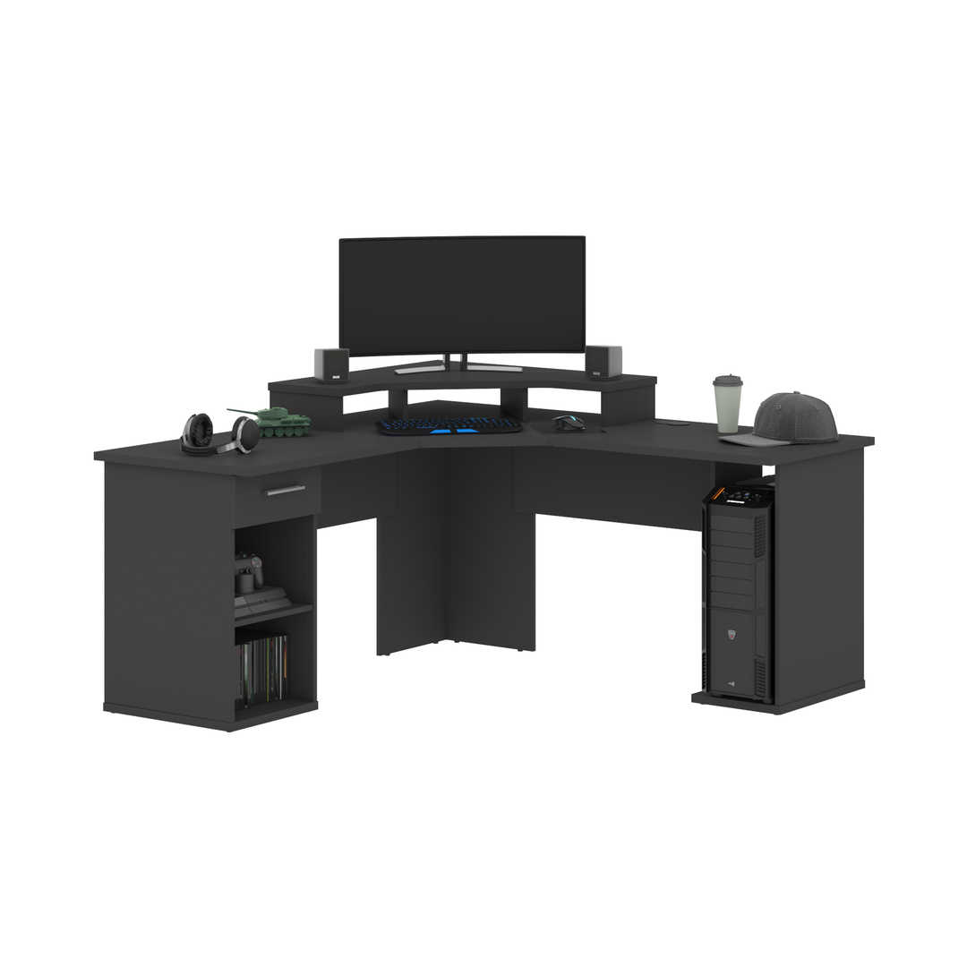 Corner Best Small L Shaped Gaming Desk with RGB