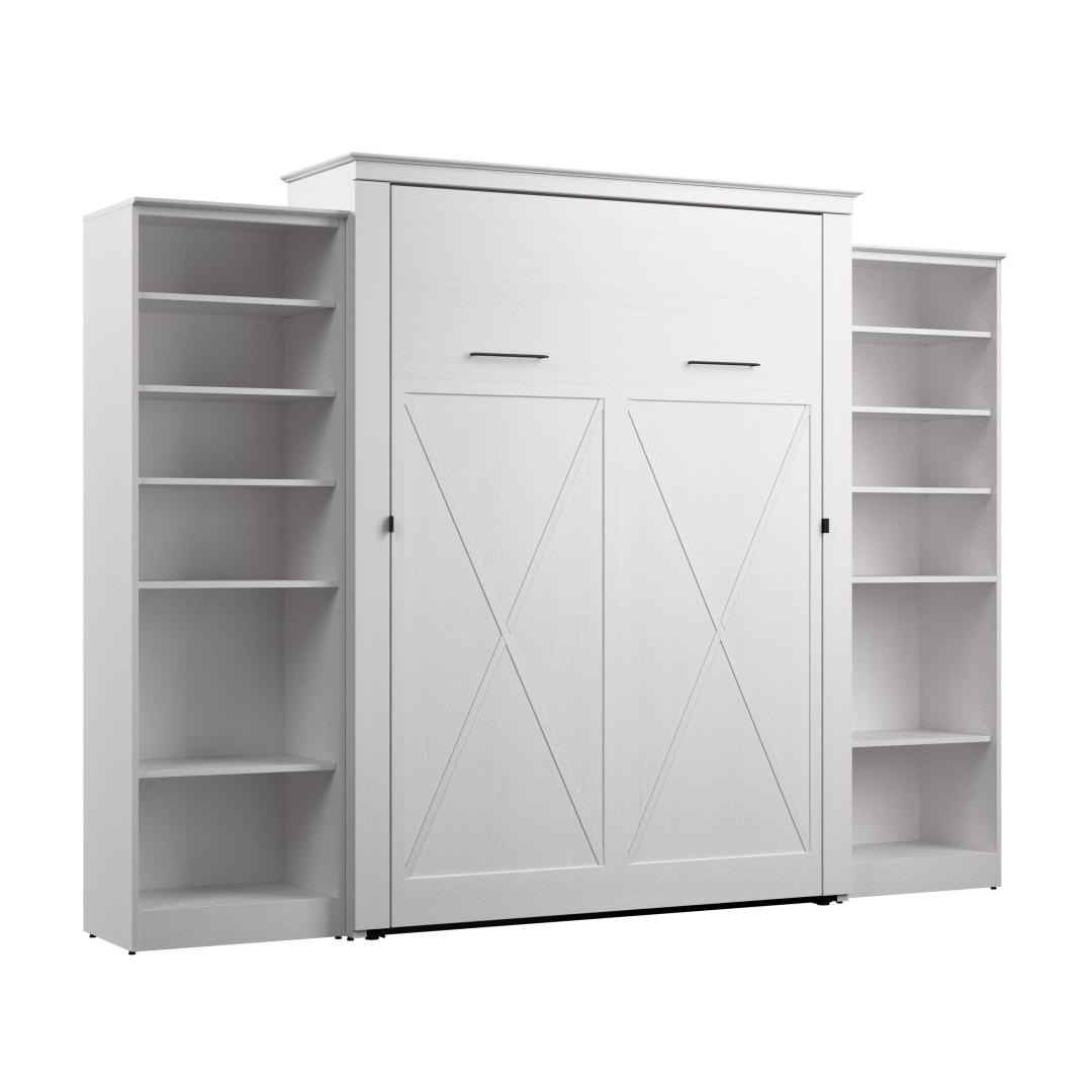 Queen Murphy Bed with Closet Organizers (119W)