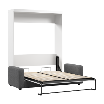 Nebula Queen Murphy Bed with Sofa (78W) | Bestar