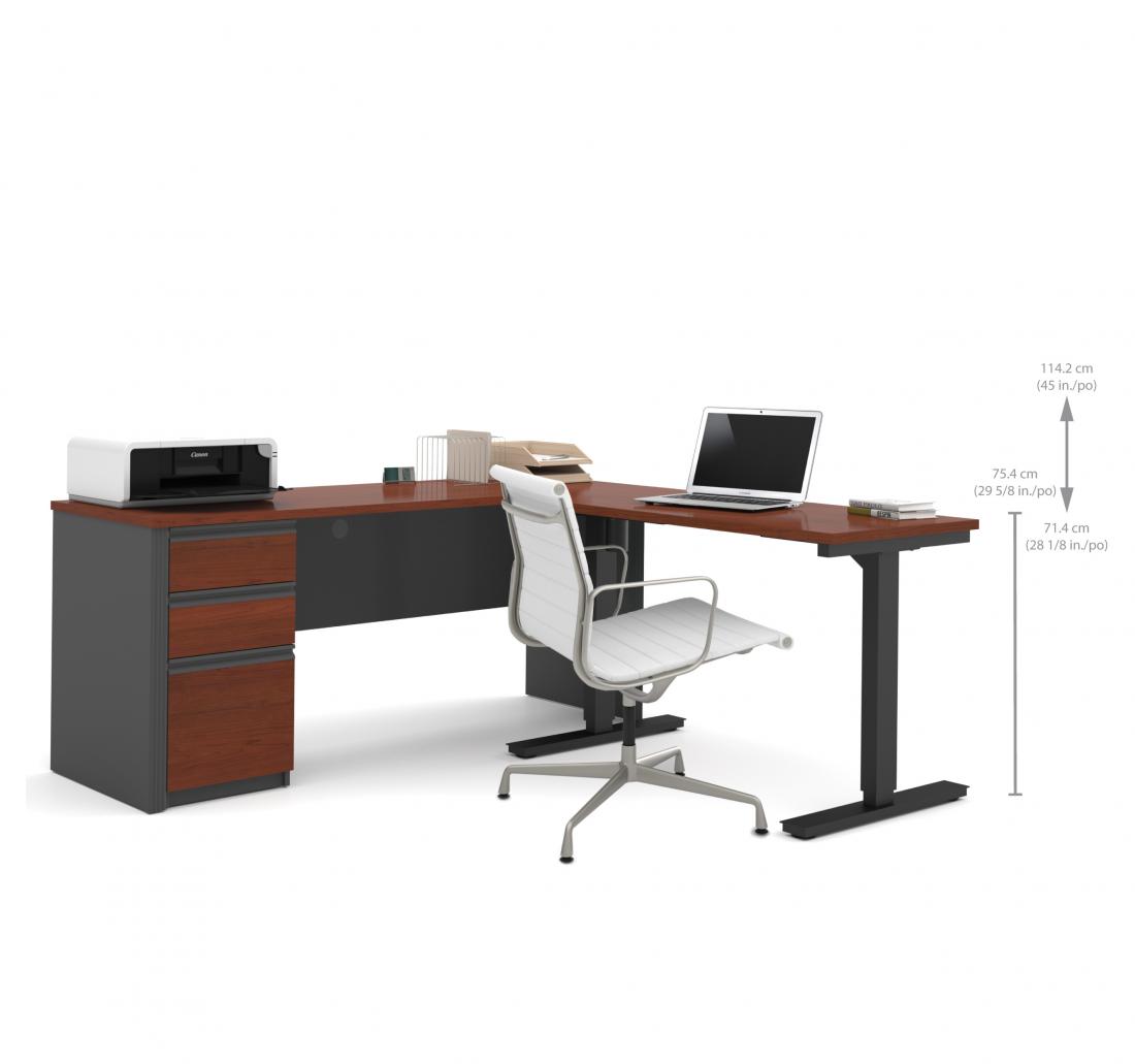 Bestar Upstand 30 X 60 Adjustable Stand Up Desk